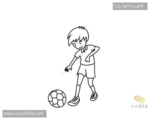 足球明星简手画展现足坛传奇人物的魅力与风采